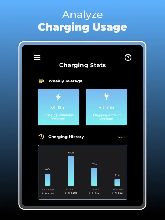 Zrzuty ekranu Battery Doctor - Battery Saver iPad 