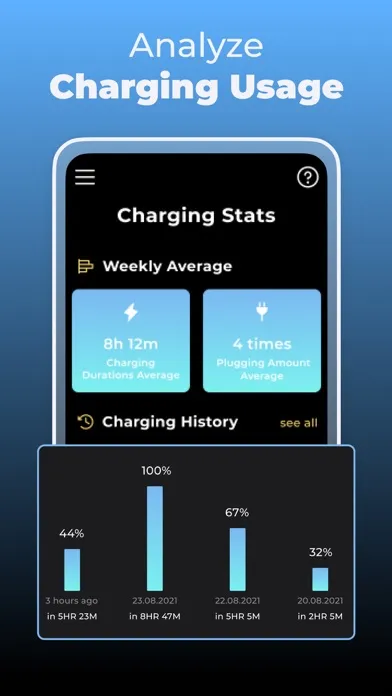 Zrzuty ekranu Battery Doctor - Battery Saver