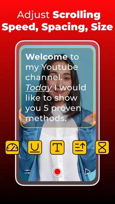 Prompter - Video Teleprompter Screenshots