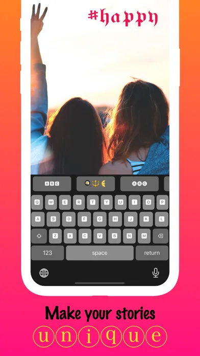 ภาพหน้าจอของ Fancy Text Generator - Fonts