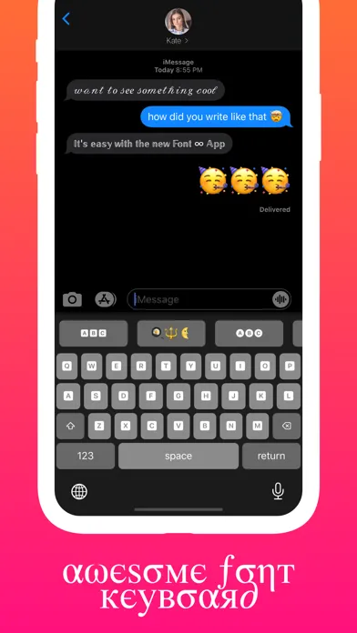 ภาพหน้าจอของ Fancy Text Generator - Fonts