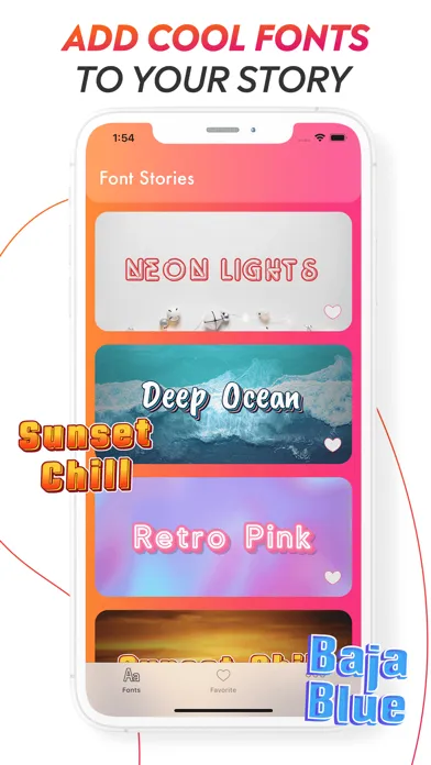 Bold: Story Fonts & Stickers Ekran Görüntüleri