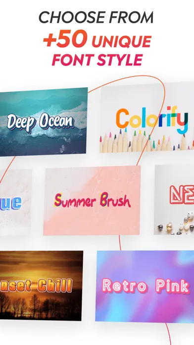 Bold: Story Fonts & Stickers Ekran Görüntüleri