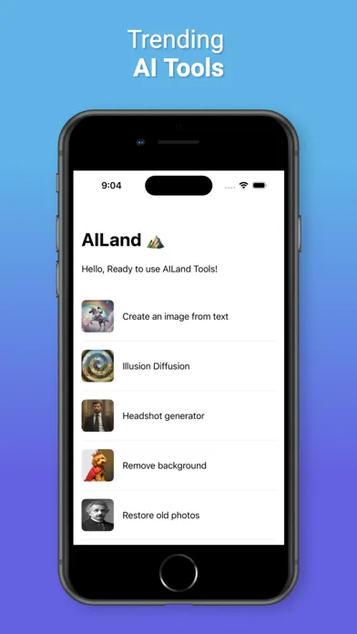 Zrzuty ekranu AILand: Viral AI Tools