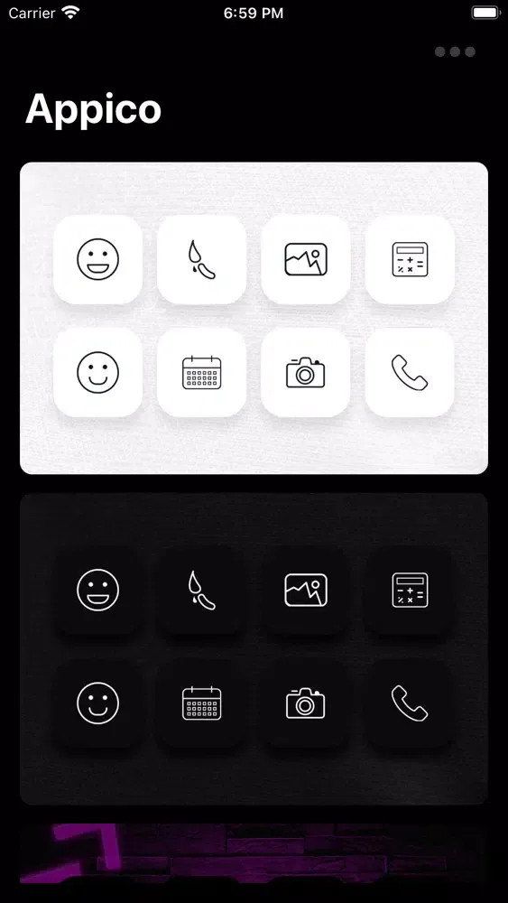Captures d'écran de Appico: Custom Aesthetic Icons