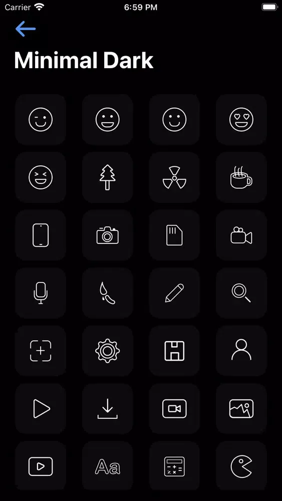 Captures d'écran de Appico: Custom Aesthetic Icons