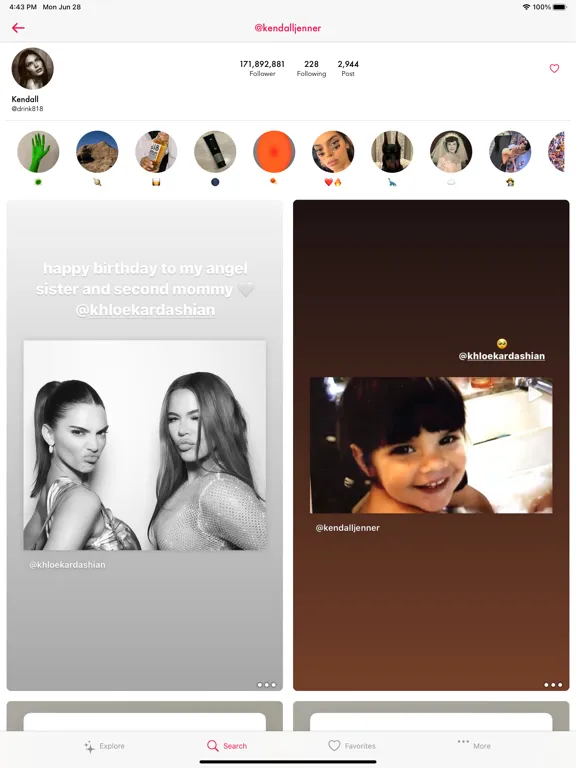 Storyin - Watch & View Stories iPad  स्क्रीनशॉट