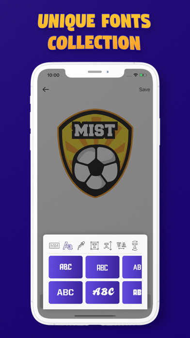 Captures d'écran de Mist: Esport Logo Maker