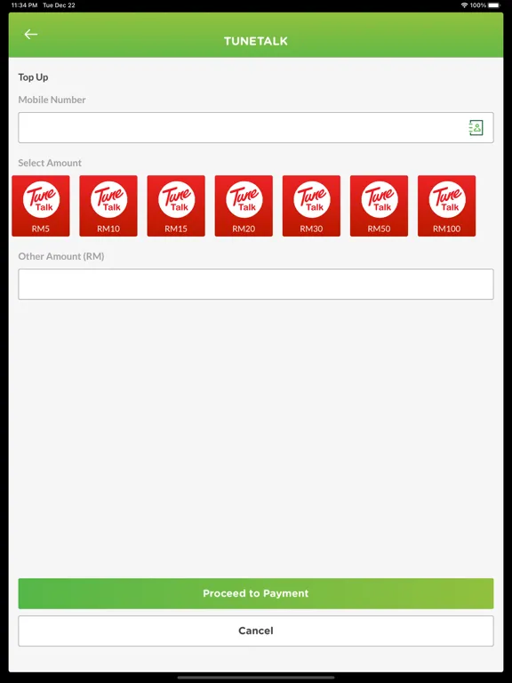 SRS-MY iPad Screenshots