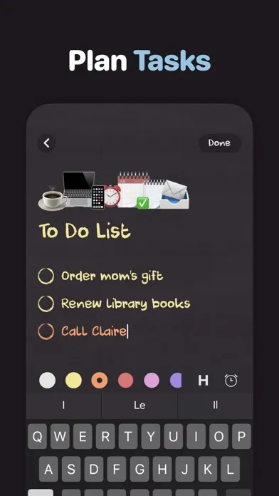 Tangkapan layar List Maker ◎