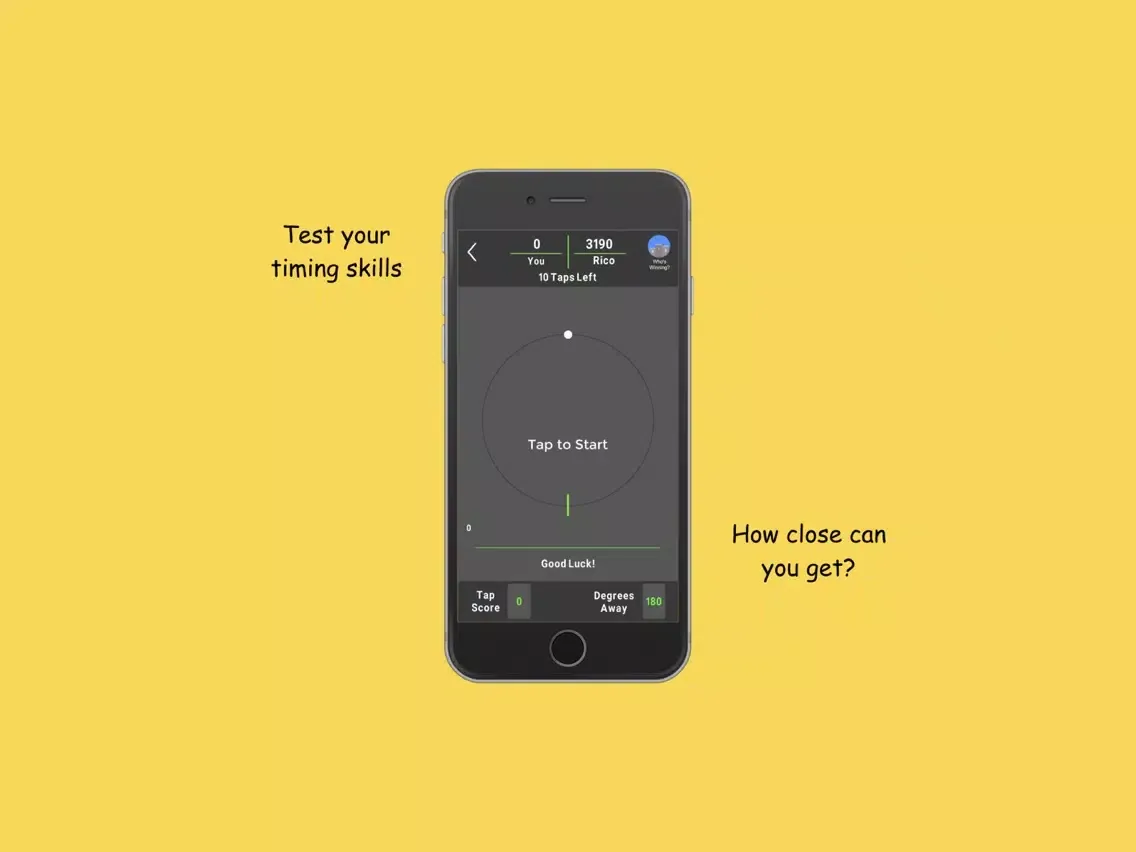 Game of Taps iPad Screenshots