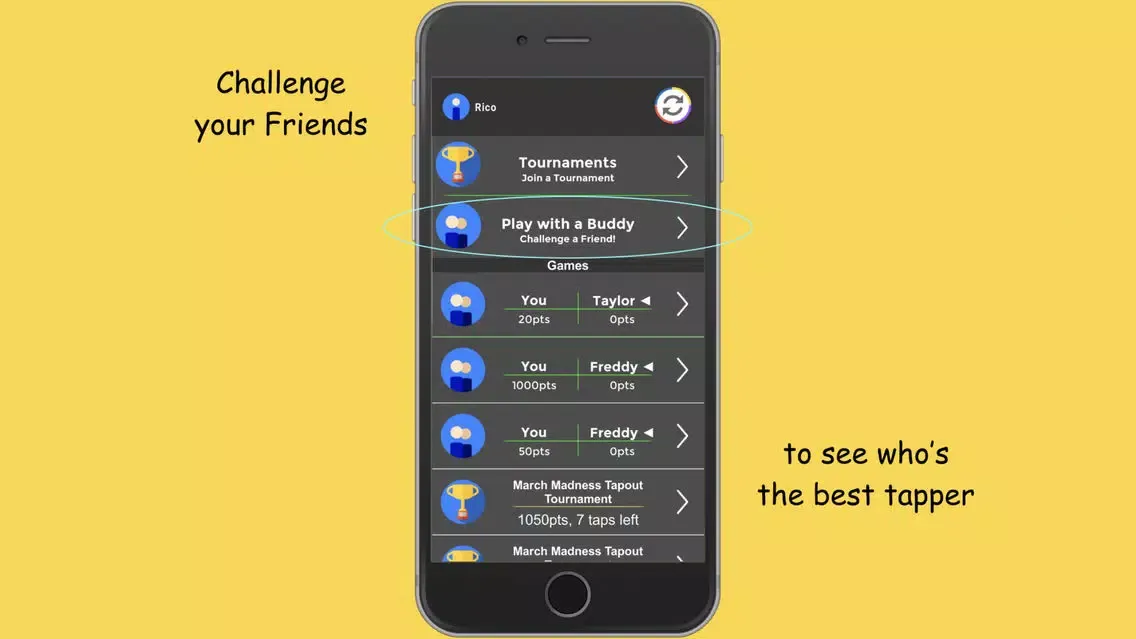 Game of Taps Screenshots