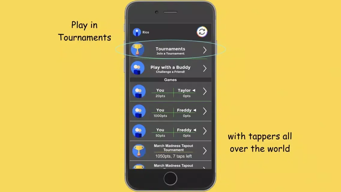 Game of Taps Screenshots