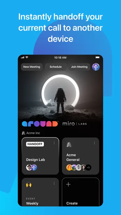Captures d'écran de Around by Miro Labs