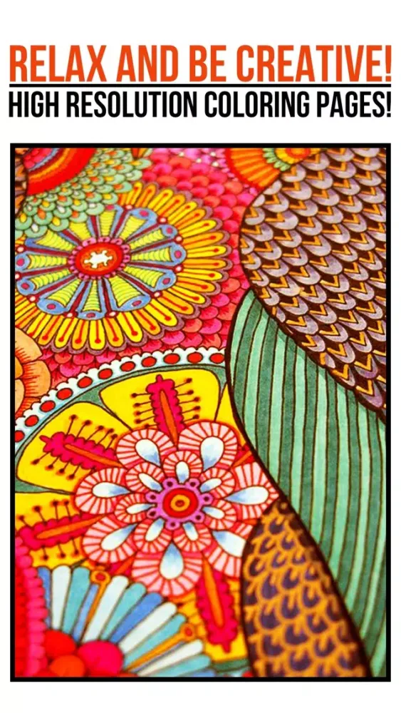 Colorfit - Adult Coloring Book - Secret Garden Ekran Görüntüleri