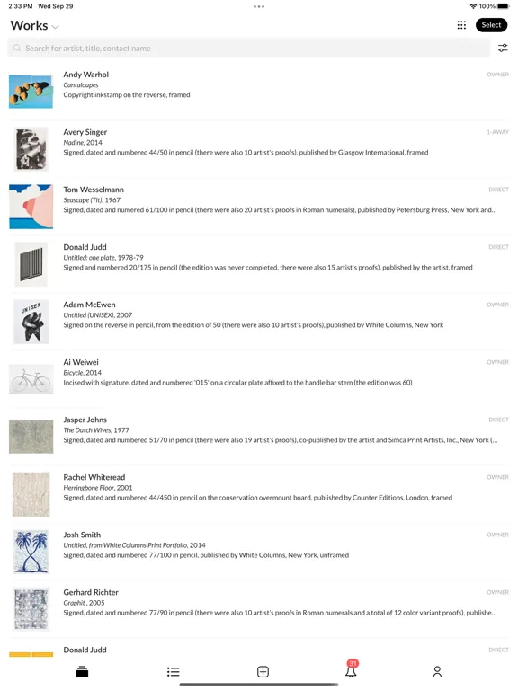 Views Art iPad  Screenshots