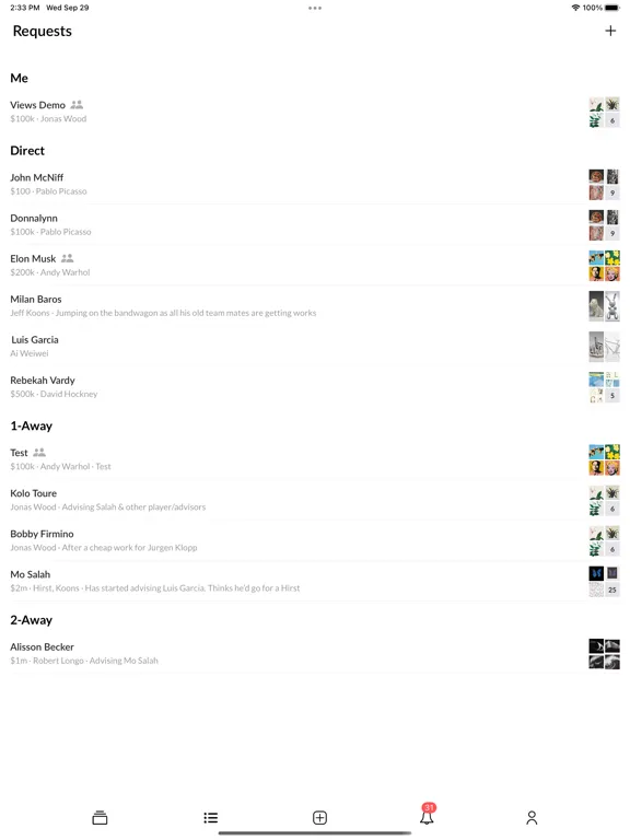 Views Art iPad  Screenshots