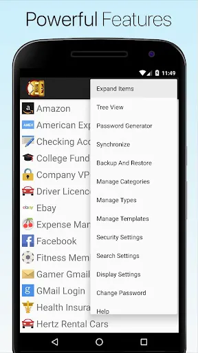 DataVault +应用截图