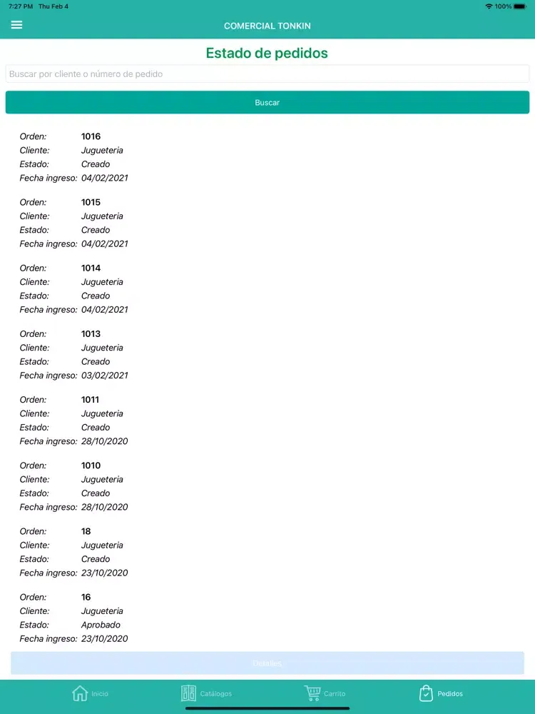 Zrzuty ekranu Tonkin iPad 