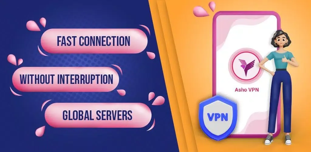 Captures d'écran de Asho VPN