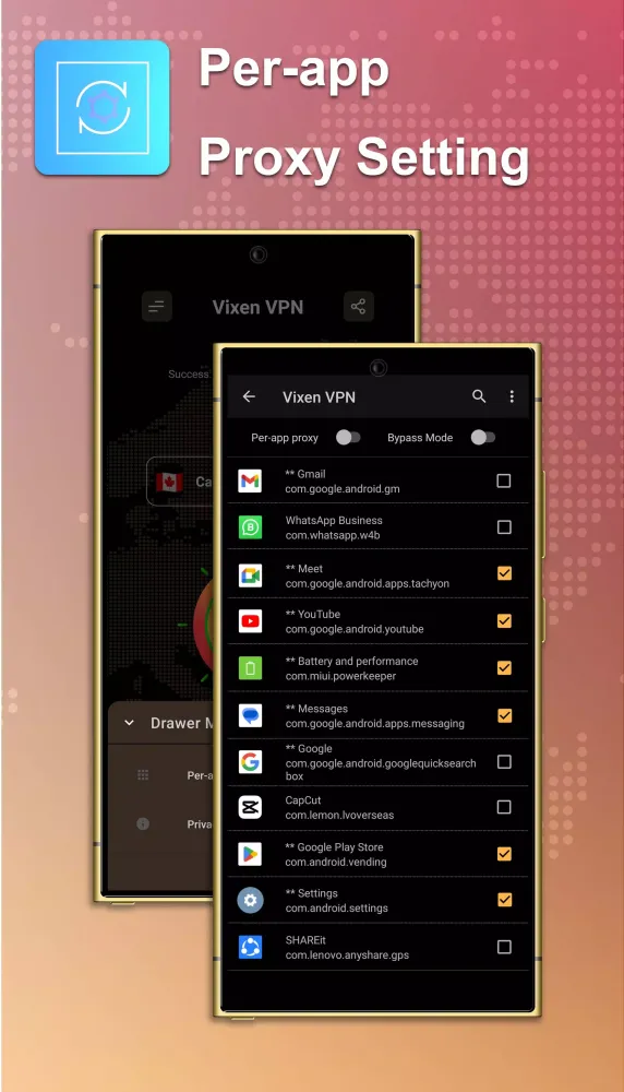 تصاویر Vixen VPN