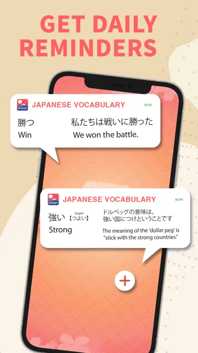 Screenshot di LangWid: Learn Japanese Easily