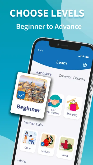 Langwid: Learn Spanish Easily應用截圖