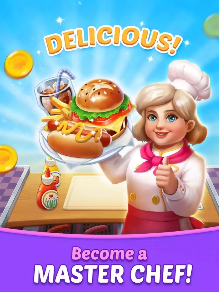 Tangkapan layar Cooking Clash: Win Real Money iPad 