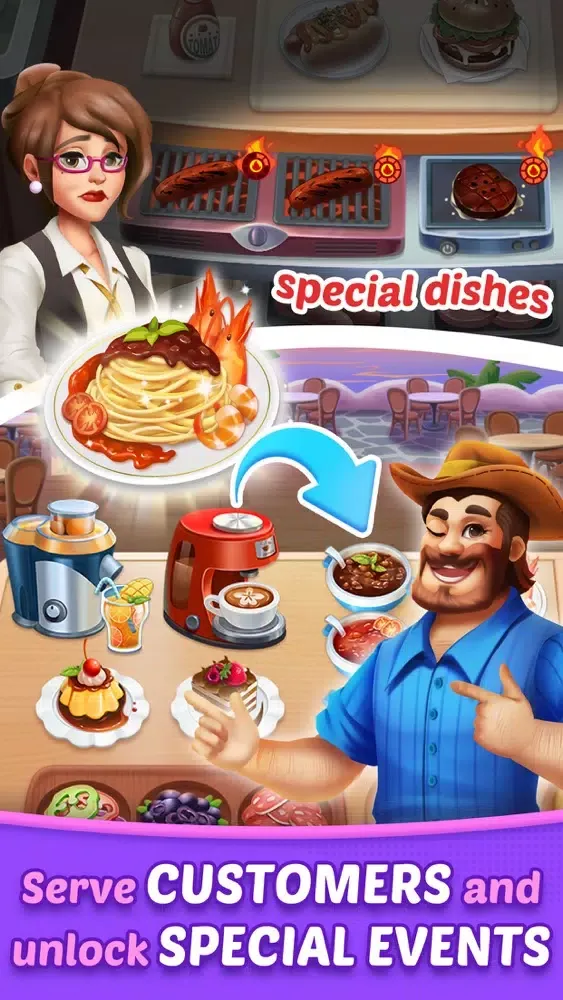 Tangkapan layar Cooking Clash: Win Real Money