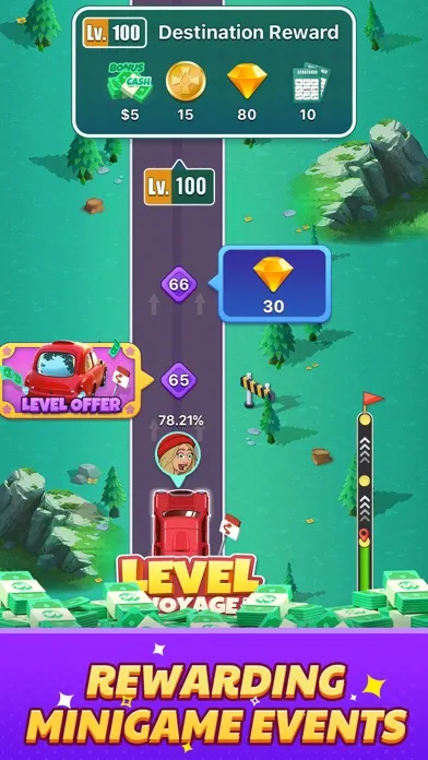 Capturas de tela do Solitaire Slam: Win Real Cash