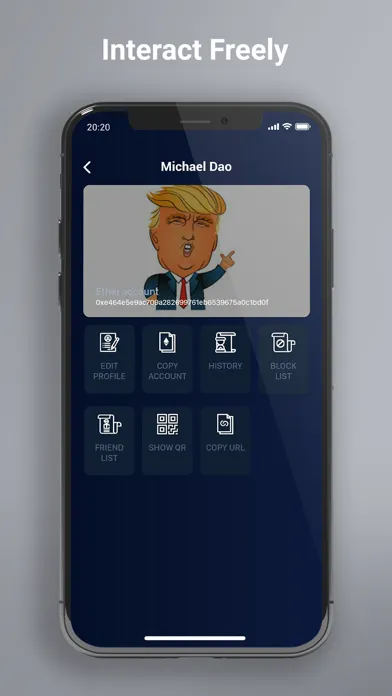 Скриншоты Ethereum Wallet - HB Wallet