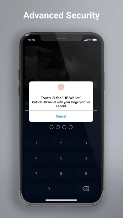 Скриншоты Ethereum Wallet - HB Wallet