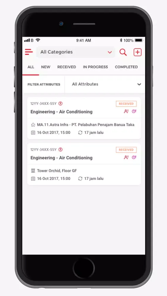 Building Management Prudential Screenshots