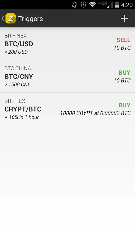 zTrader应用截图