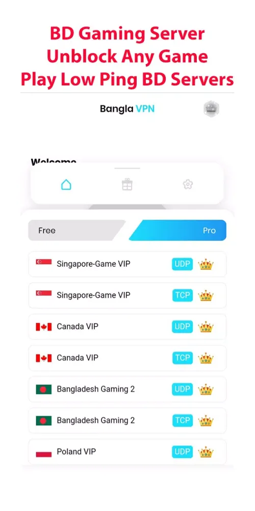 Capturas de tela do Unlimited Bangladesh VPN