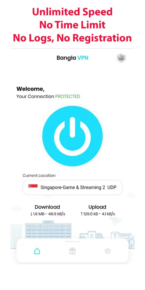 Capturas de tela do Unlimited Bangladesh VPN