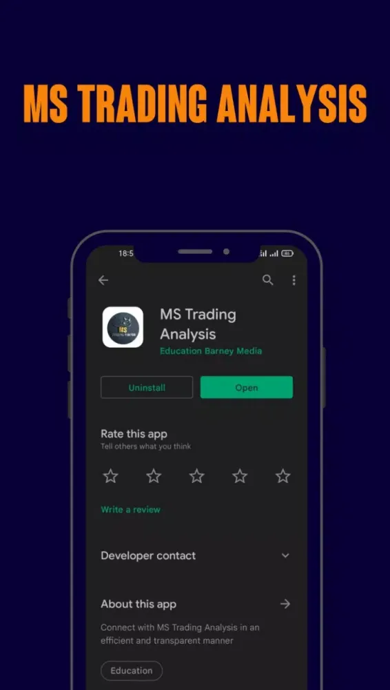 MS Trading Analysis スクリーンショット