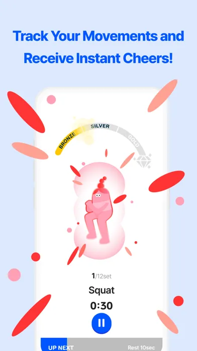 Captures d'écran de 3-2-Go!: Fun workout