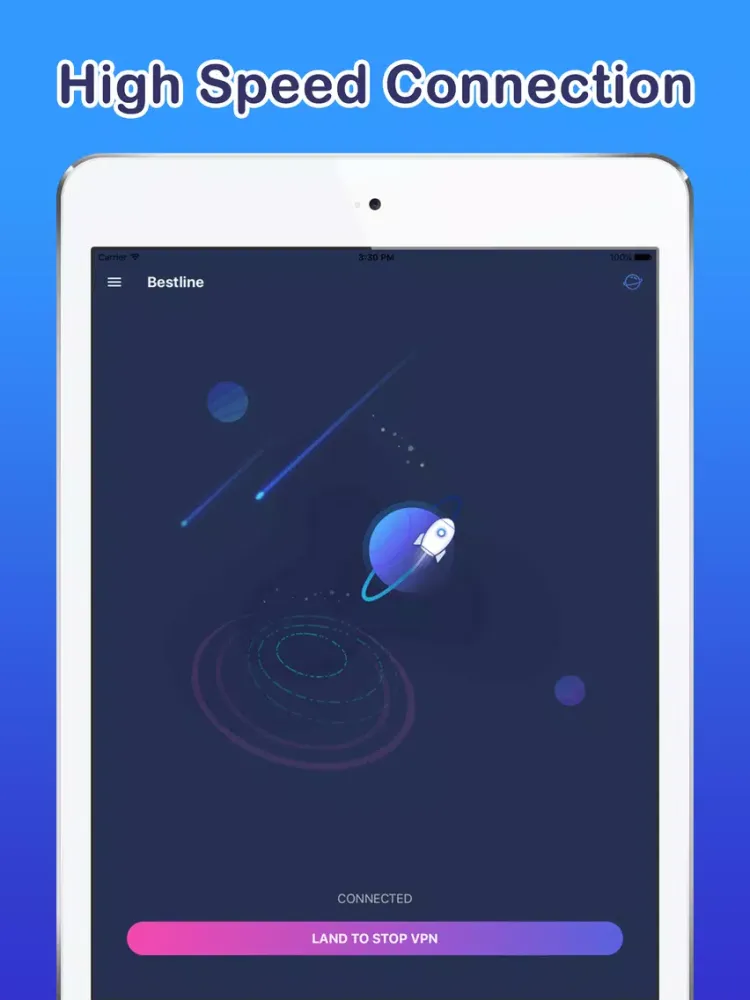 Ảnh chụp màn hình của Bestline VPN Super Fast Proxy iPad 