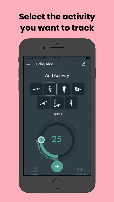 PushUP Challenges Screenshots