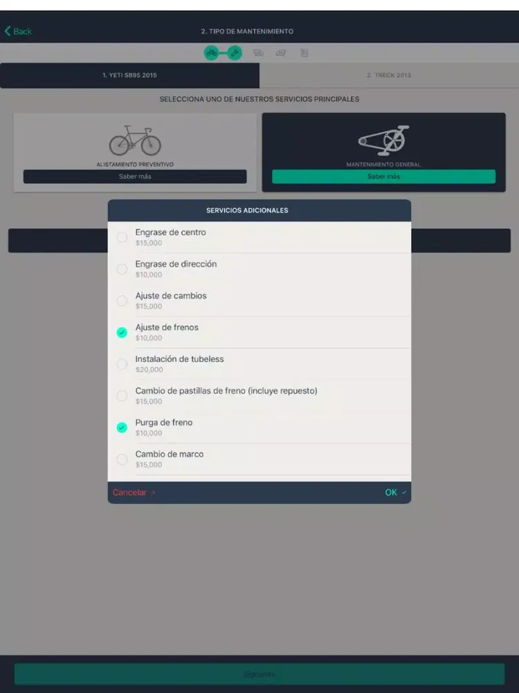 Bix Mobile Bike Repair iPad  Screenshots