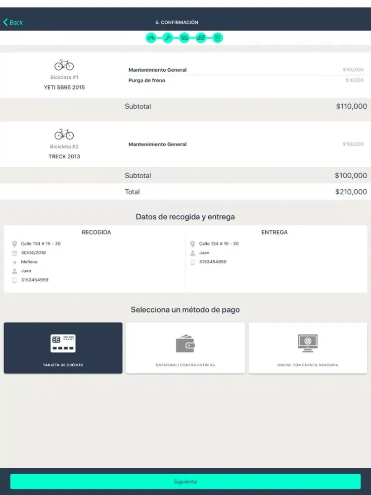 Bix Mobile Bike Repair iPad  Screenshots