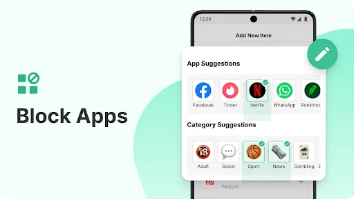 Ảnh chụp màn hình của BlockSite: Block Apps & Sites