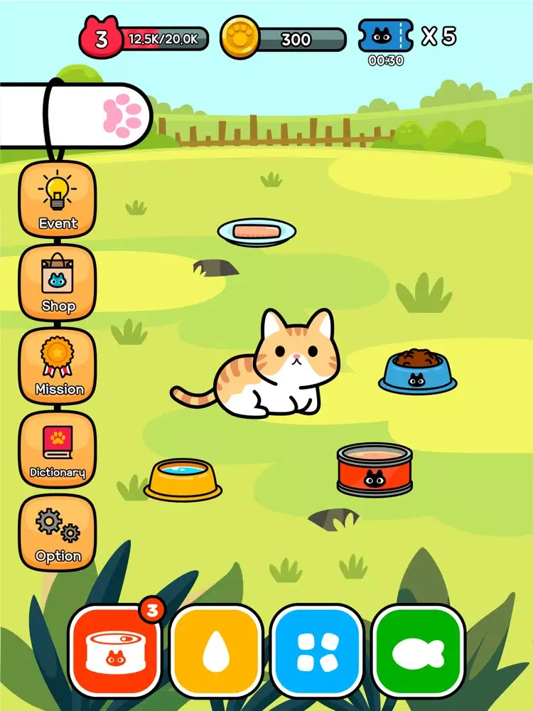 Captures d'écran de Taming a stray cat iPad 