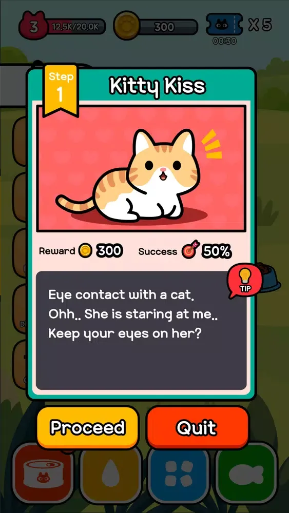Captures d'écran de Taming a stray cat