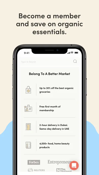 Ảnh chụp màn hình của Blue Terra: Shop Consciously