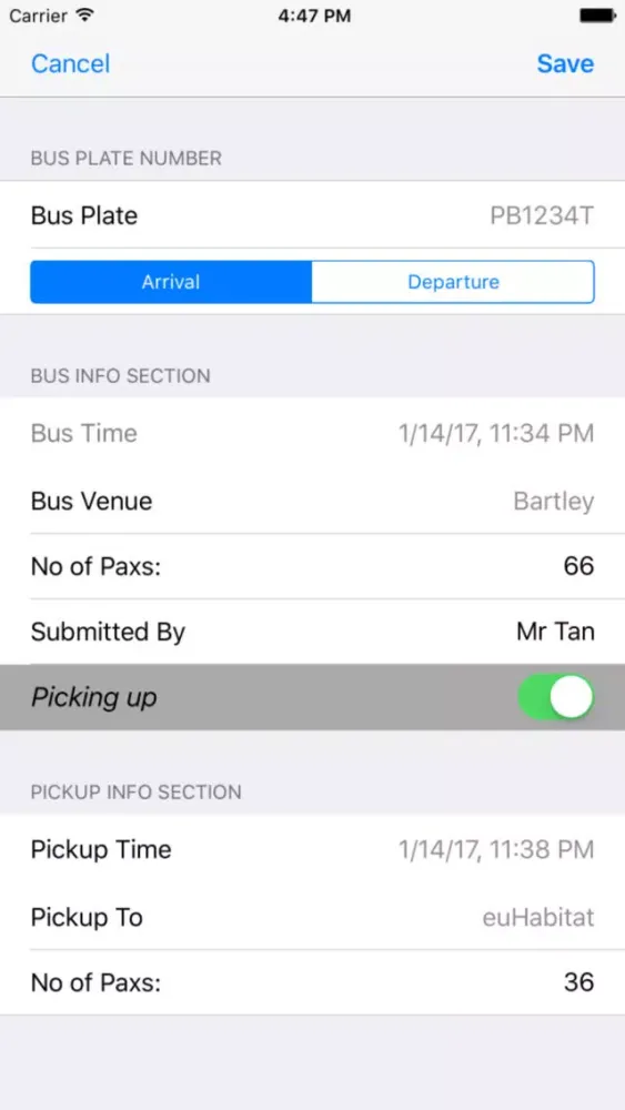 Woh Hup Security Screenshots