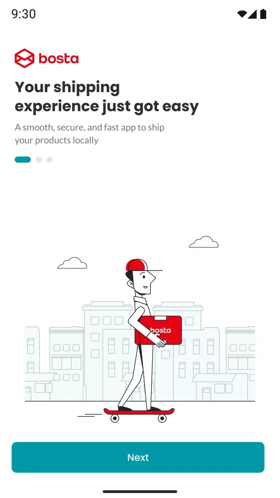 Bosta: Redefining Logistics. Screenshots