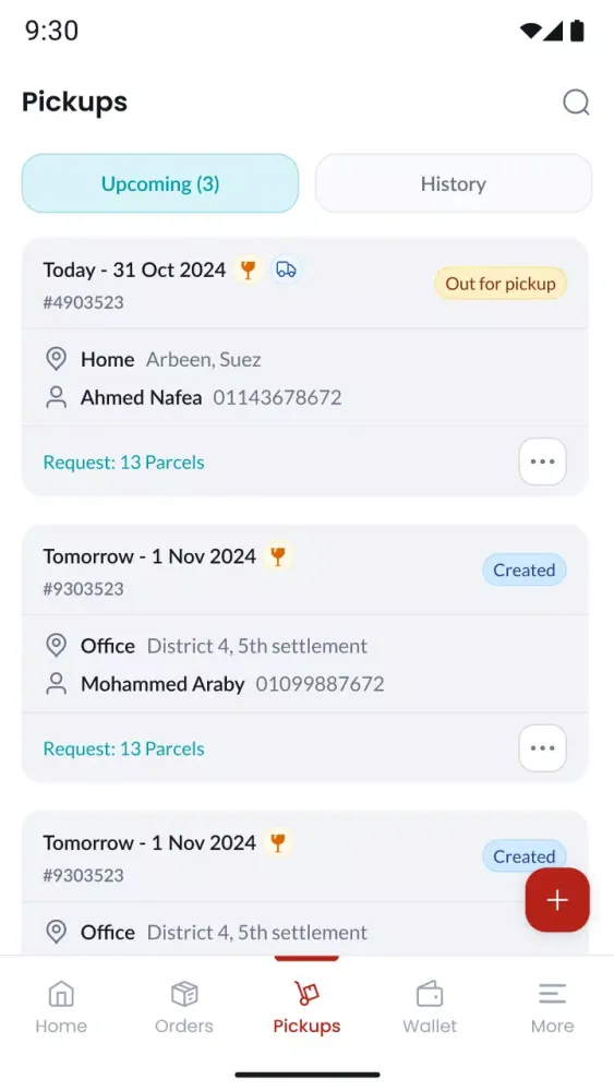 Bosta: Redefining Logistics. Screenshots