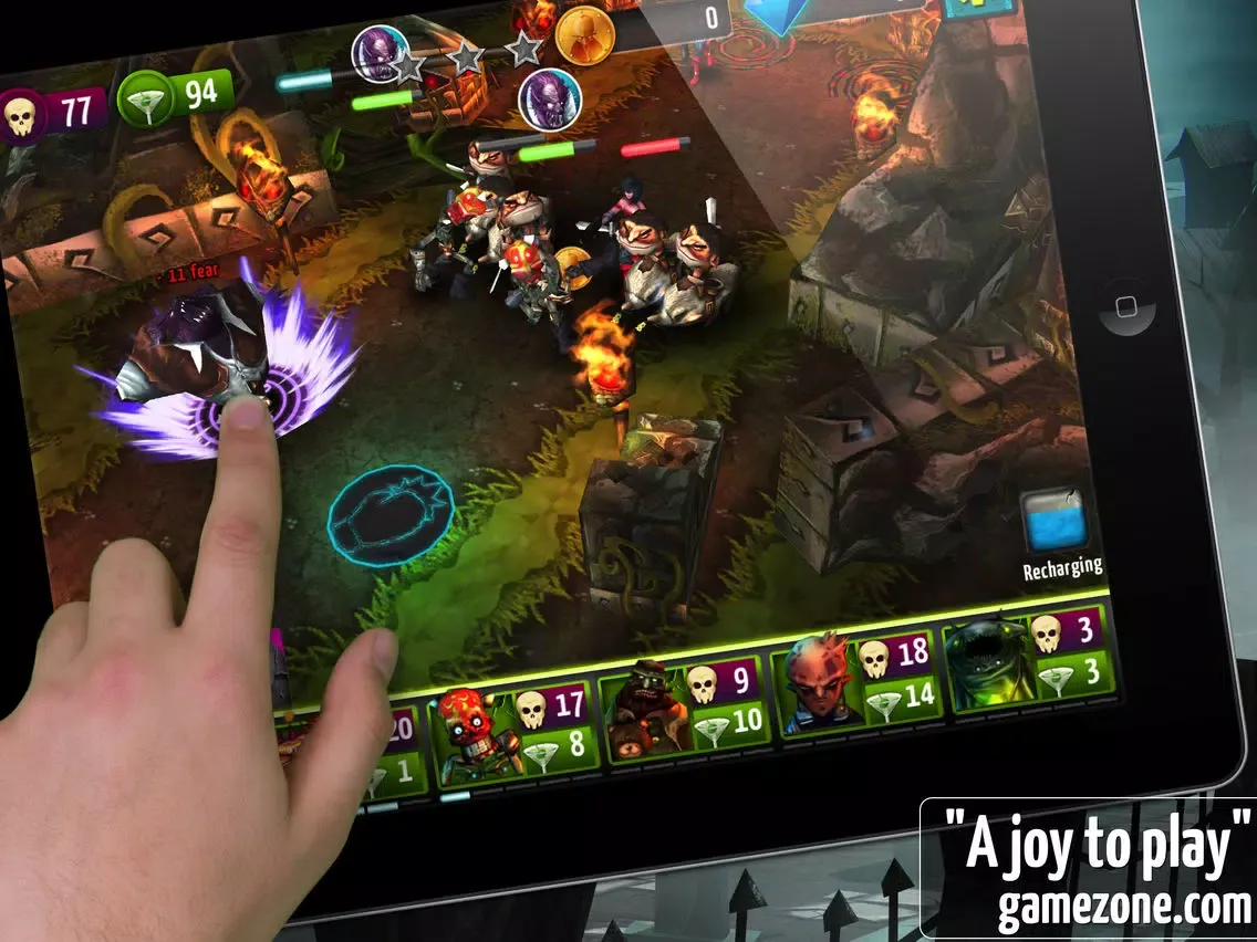 Tangkapan skrin Vampire Season - Monster Defense iPad 